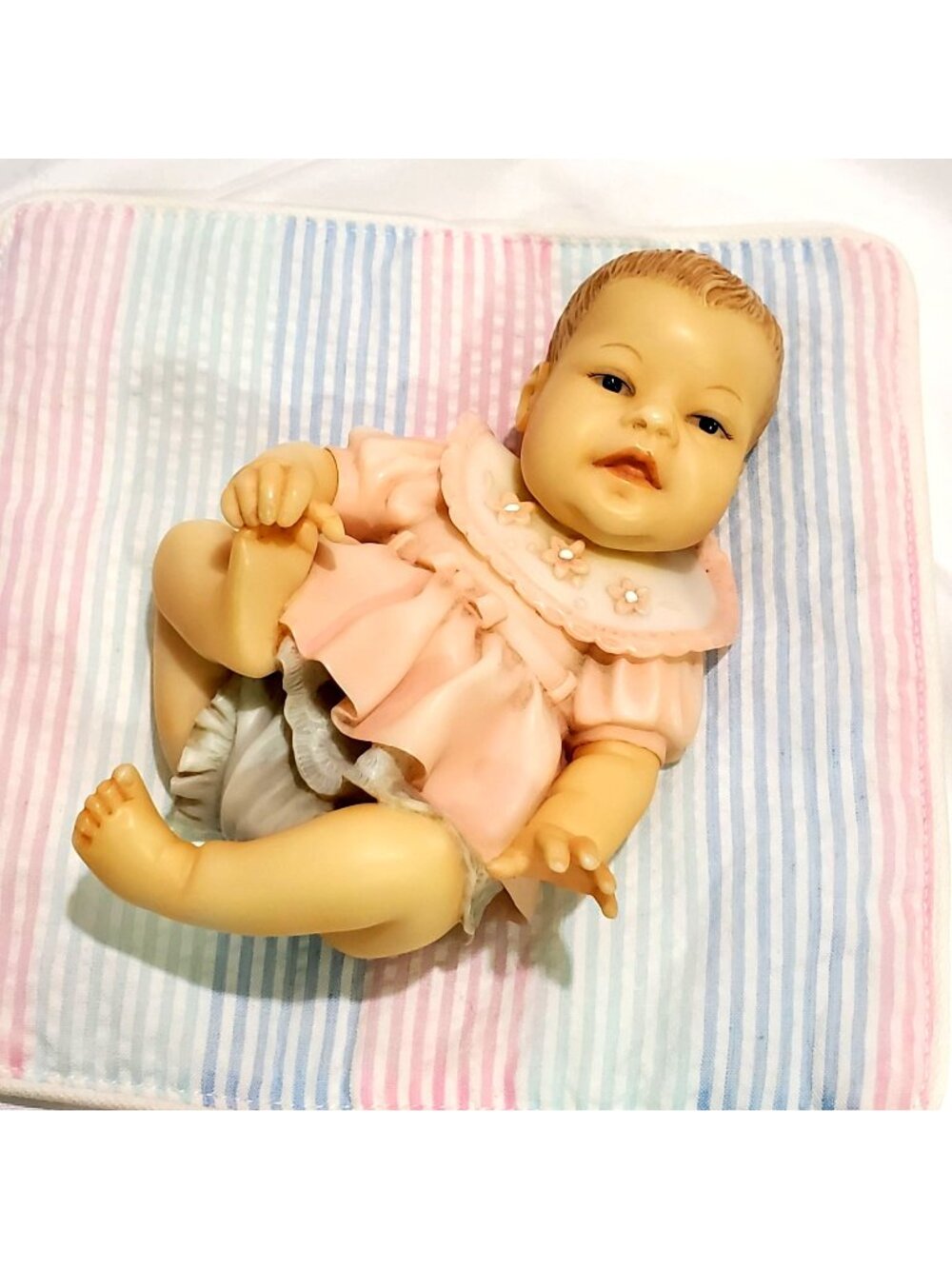 Times To Cherish #347 "This Little Piggie" Lee Middleton Dolls By Reva Schick